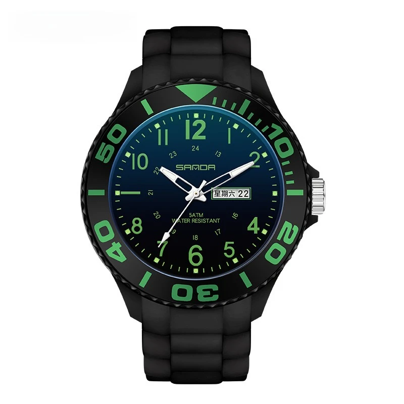 

New male and female middle school students quartz watch cool waterproof fashion personalized creative couple quartz watch