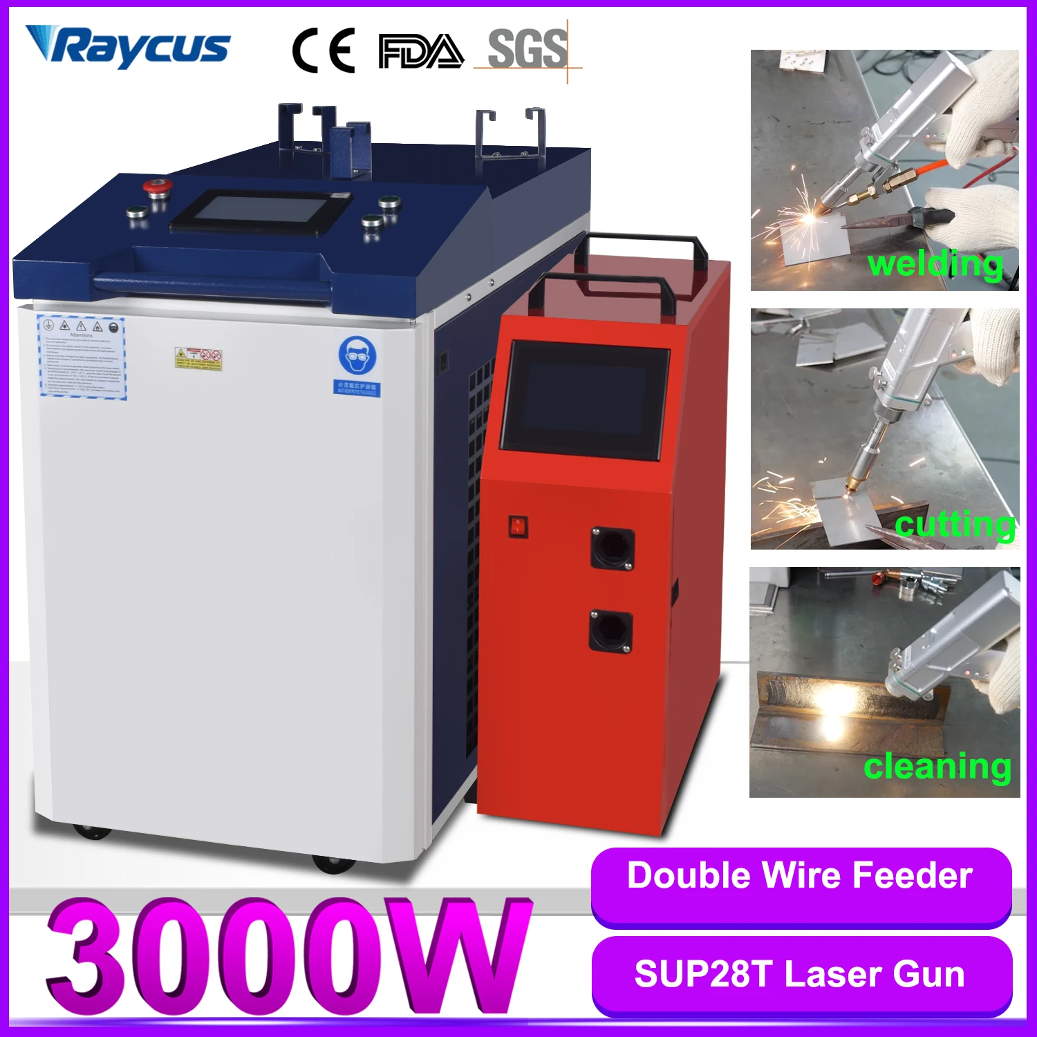 Raycus 3000W Laser …