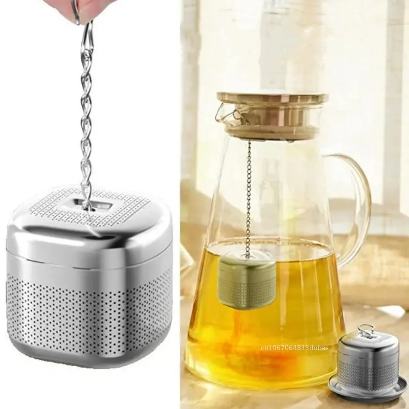 

Tea Strainer Stainless Steel Tea Infuser Ball Extra Fine Mesh Loose Tea Leaves Spice Seasoning Steeper Mesh Filter Kitchen Tools