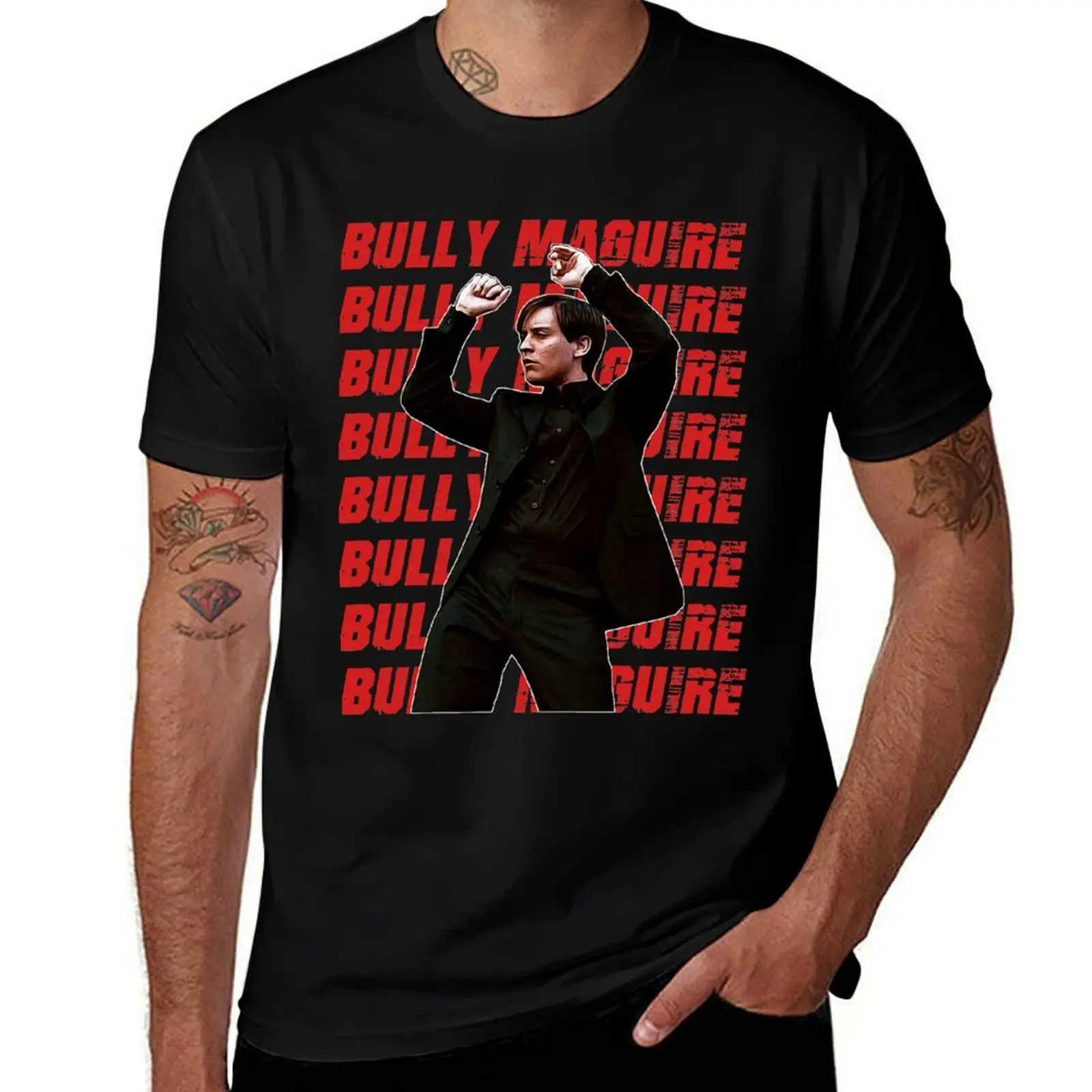 

Bully Maguire Strongest Creature In The UniverseDancing Carl Cox T-Shirt cotton t shirts man 100% cotton tshirt 100% T-Shirt
