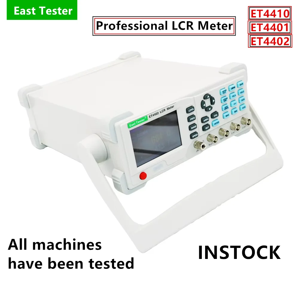ET4401 ET4402 ET4410 Desktop LCR Meter Digital Electric Bridge Capacitance Resistance Inductance Measure Instrument
