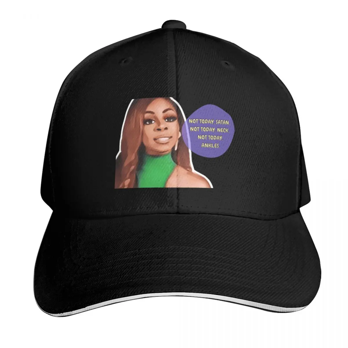 

Not today, Satan. Baseball Cap Winter hat New In The Hat Sunscreen Military Tactical Cap Baseball Men Women's