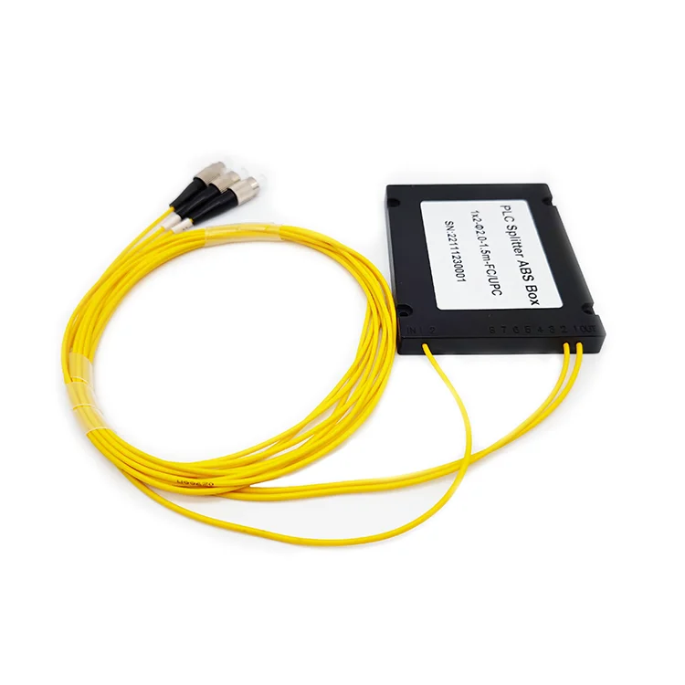 PLC Splitter With FC/UPC Connector Low Return Loss Fiber Optical Splitter Box Type PLC Splitter - view 3