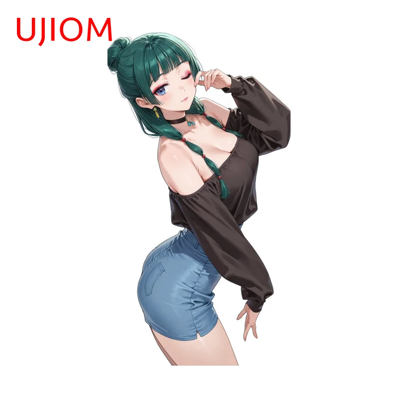 UJIOM Anime Girl Maomao Ai Wall Sticker Choice Free Gifts Scratch Proof Graphic Decal Delicate Wallpapers For Kids Living Room