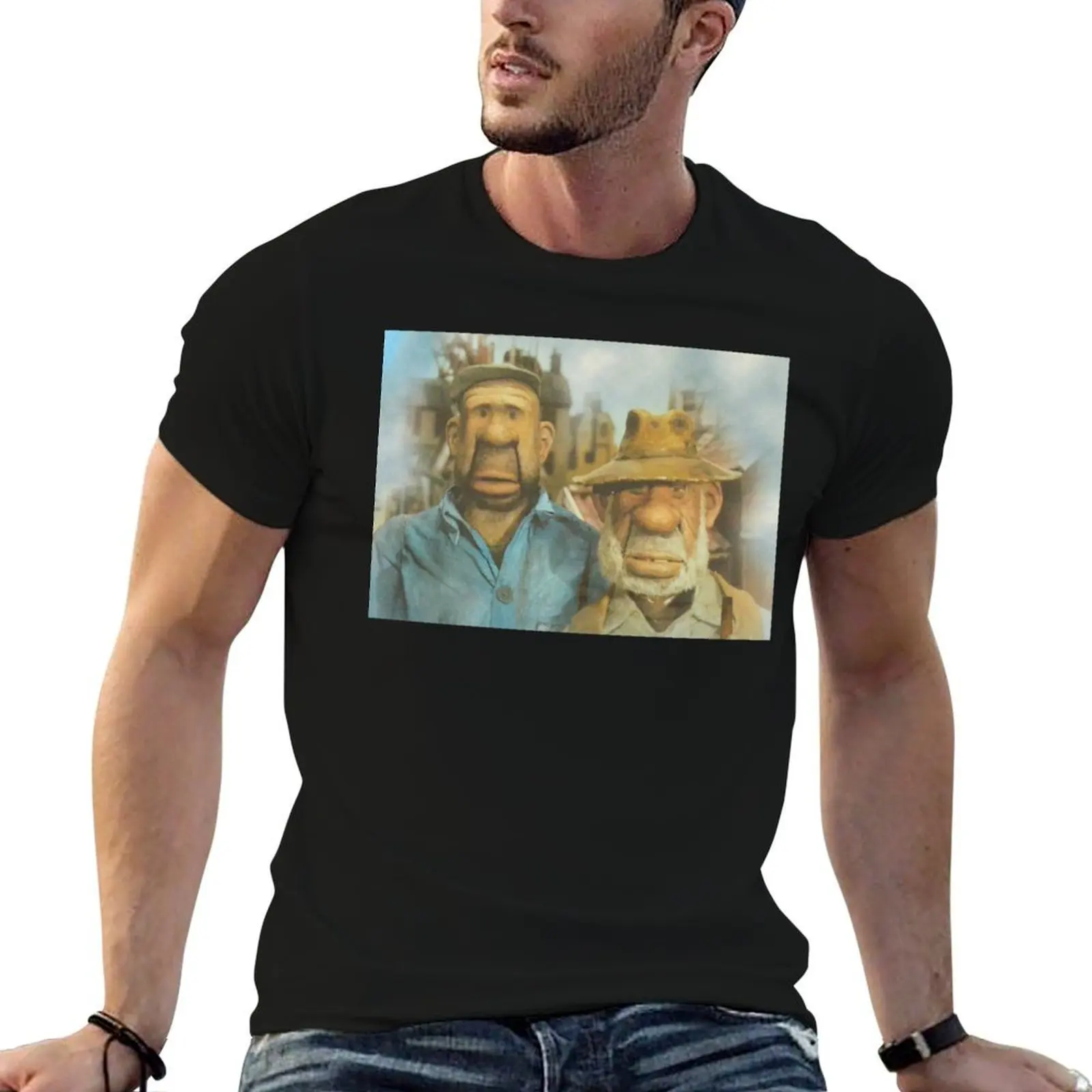 skrotnisse T-Shirt blue archive topping mens clothing