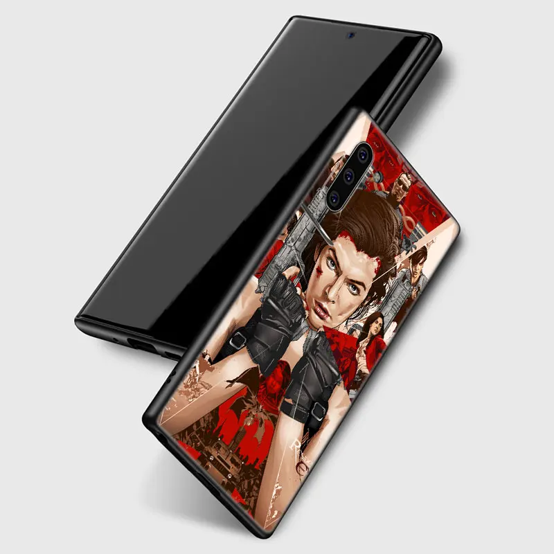 R-Resident-Game-E-Evil Case For Samsung M30 M31 S Note 10 Lite 20 Ultra M04 M13 M32 4G M14 M23 M33 M34 M42 M52 M53 M54 5G M11