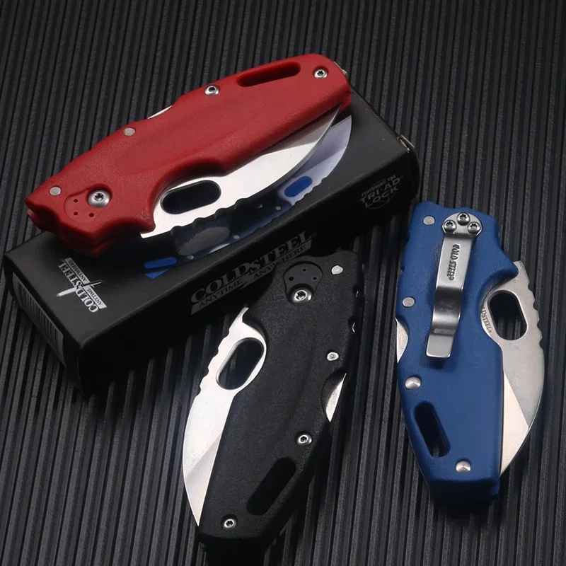 cold 20LT Nylon fiberglass handle pocketknife EDC pocketknife for outdoor camping hunting survival