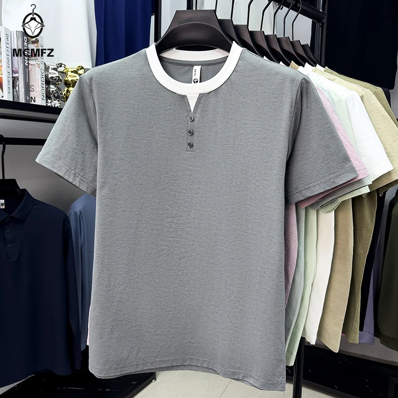 Camiseta Henley Masculina Casu - Street Fashion Men avaliação e preço