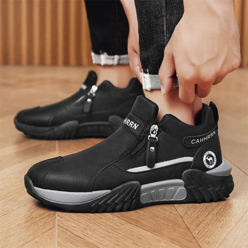 أحذية أكسفورد للرجال أحذية كاجوال للاستخدام الخارجي أحذية مشي مريحة للرجال متينة وخفيفة الوزن #6