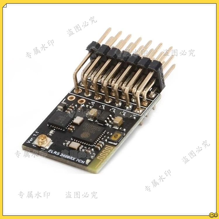 forCYCLONE Seven Channel ELRS 2.4G Receiver PWM FPV Crossover Fixed Wing Vehicle and Vessel Model