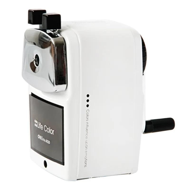 Metal Shell Pencil Sharpener Primary Student Universal Rotary Blade School Office Supplies Tool