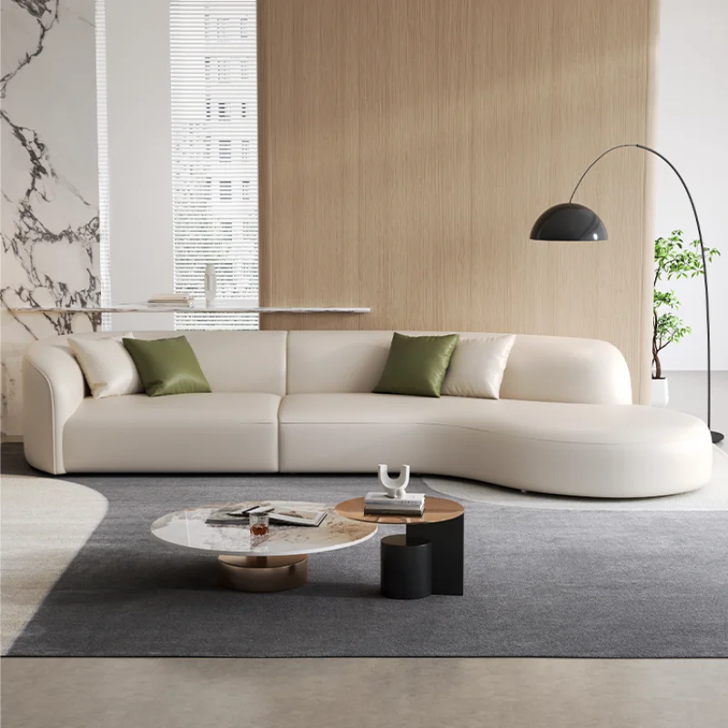 

Elegant Minimalistic Sofa Nordic Style Glamour Wooden Puffs Living Room Sofas Lounge Sectional Divani Da Soggiorno Furniture