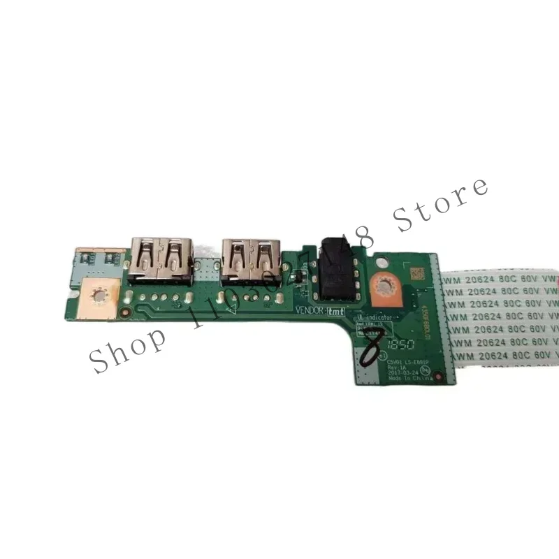 WYORESY FOR Acer Aspire 3 A315-53 A515-51 41 A615-51 USB Audio Board W CABLE 4350F6B0L01 C5V01 LS-E891P