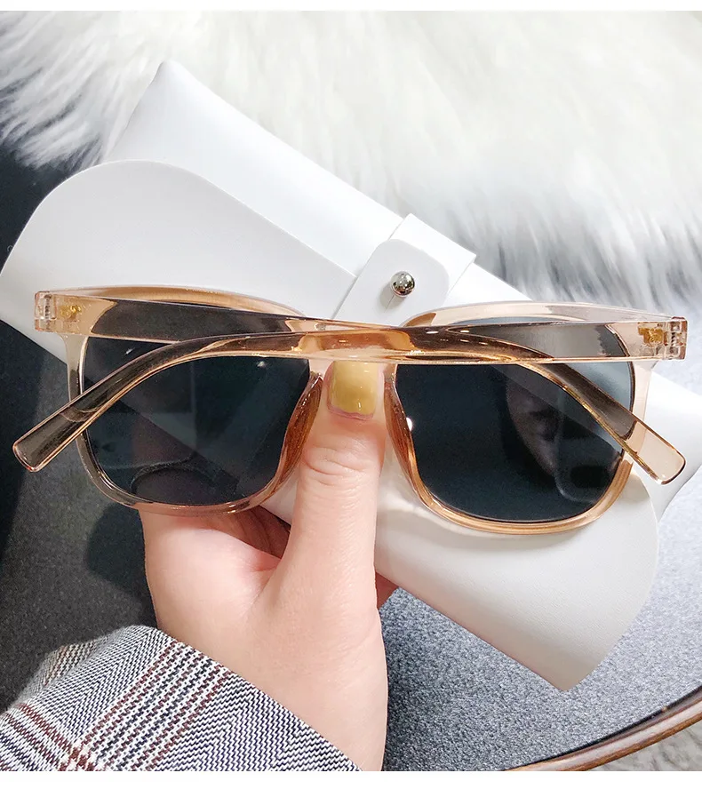 2022 Fashion Square Sunglasses Designer Luxury Men Women Sun Glasses Classic Vintage UV400 Outdoor Oculos De Sol image 6