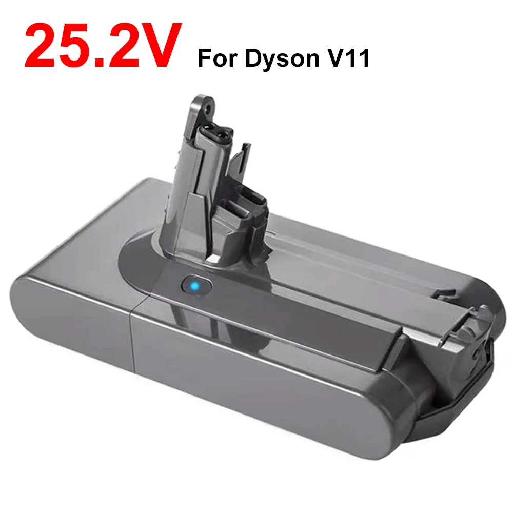 for Dyson V11 25.2V 6000mAh SV14 Battery Lithium Li-ion Vacuum Cleaner Rechargeable Battery  Absolute V11 Animal SV15 970145-02