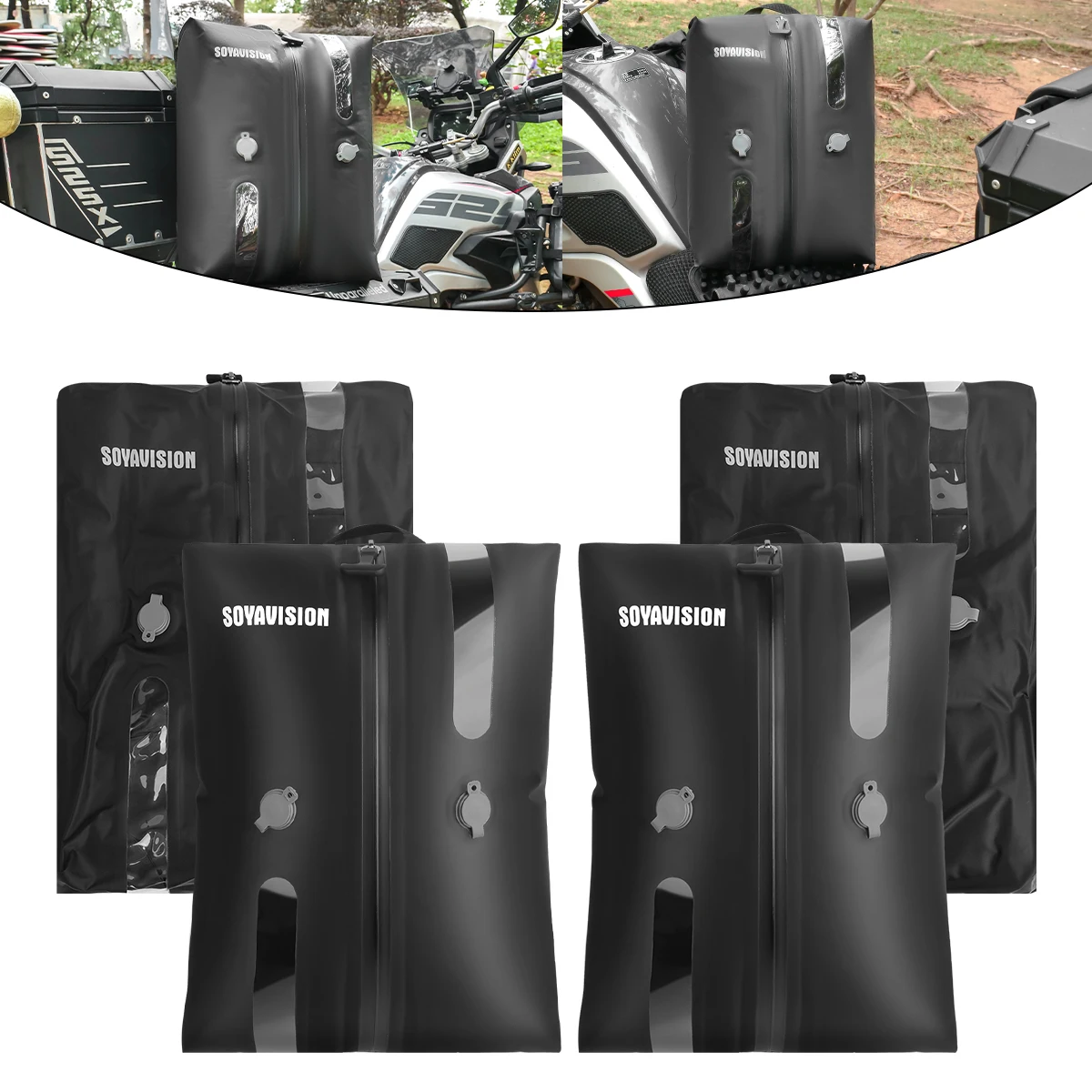 Podróżna torba próżniowa do przechowywania odzieży Wodoodporna i pyłoszczelna torba kompresyjna do przechowywania poduszek powietrznych do walizek Plecak Bagaż