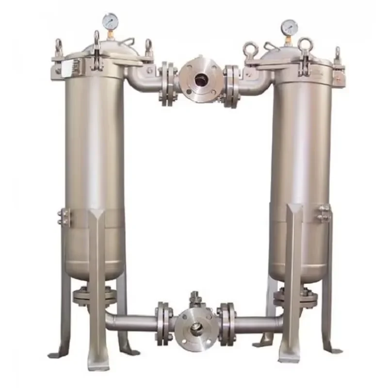 DN150 316LSS Resistance Sea Water Filtration Duplex Basket Filter Strainer