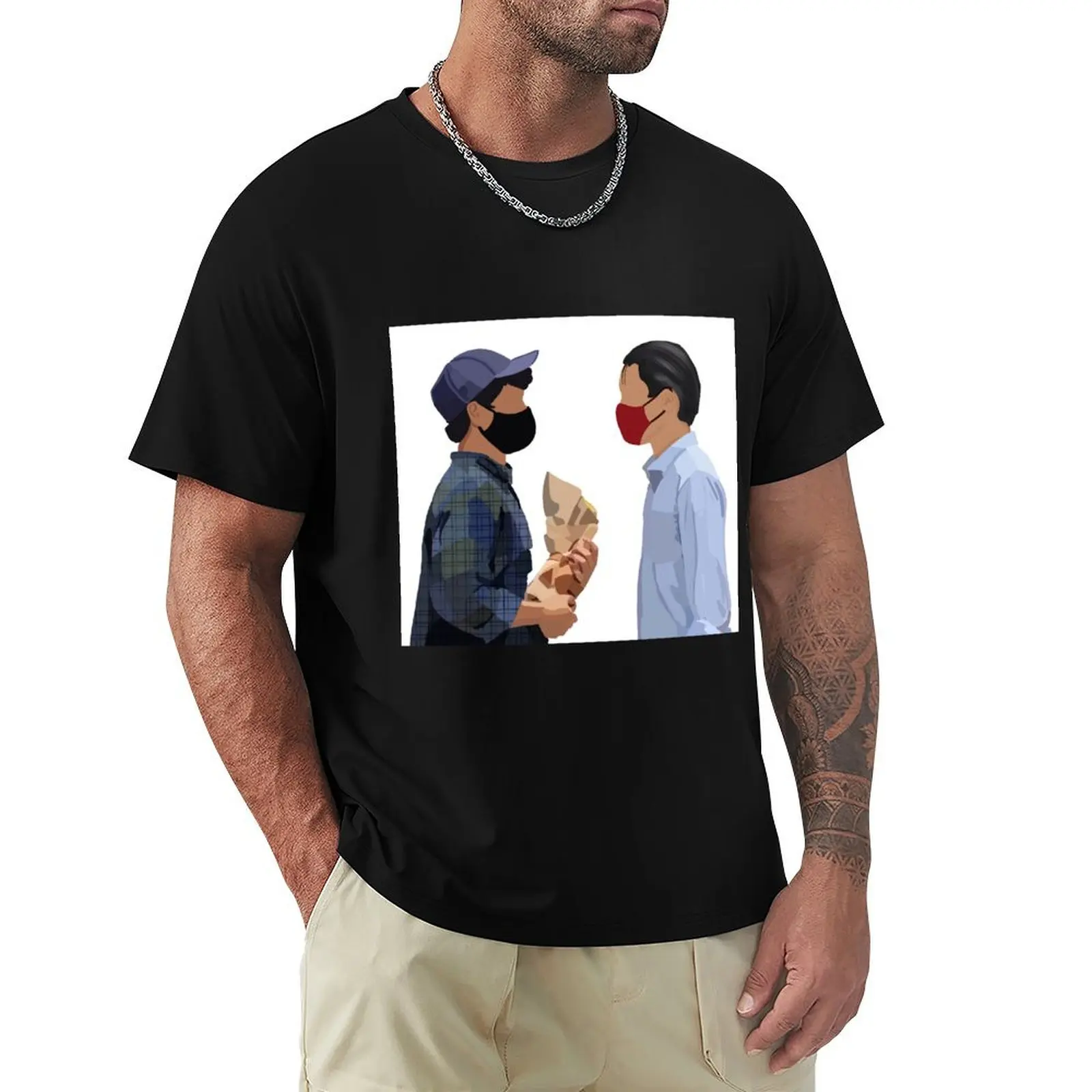 Baby meets baby T-Shirt cotton t-shirt plain for man package T-Shirt