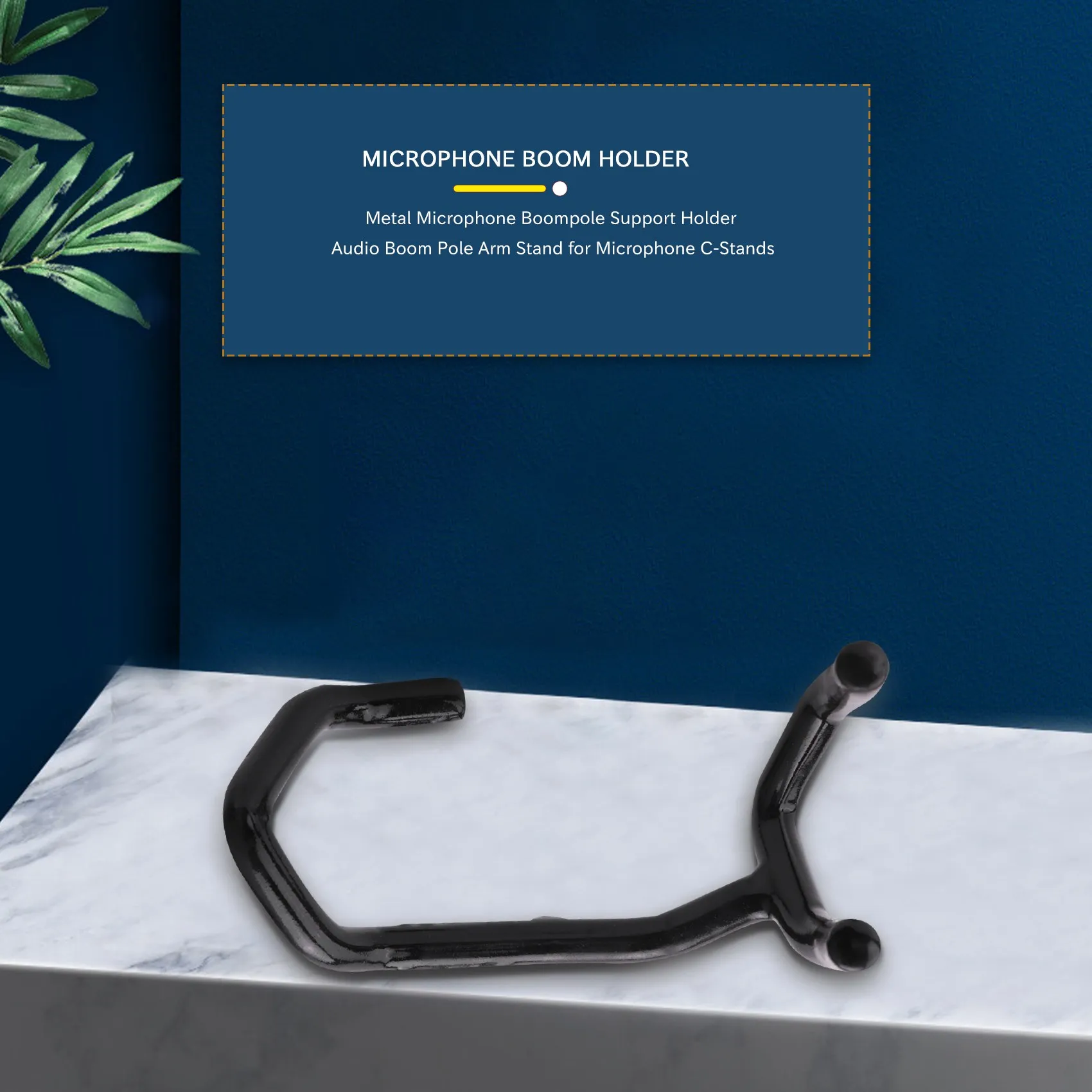 Металлический держатель для микрофона Boompole Audio Boom Pole Arm Stand для микрофона C-стойки