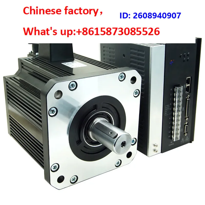 AC servo motor driver set with 380V high power 130/180 Era Chaoqun 3.8/5.5/7.5KW