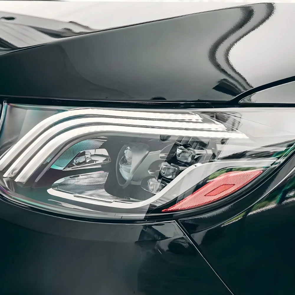 لبنز سبرينتر W907 2018-2023 النسخة الأمريكية مجموعة مصابيح السيارة ترقية LED مايباخ نمط المصباح سيارة التوصيل والتشغيل الملحقات