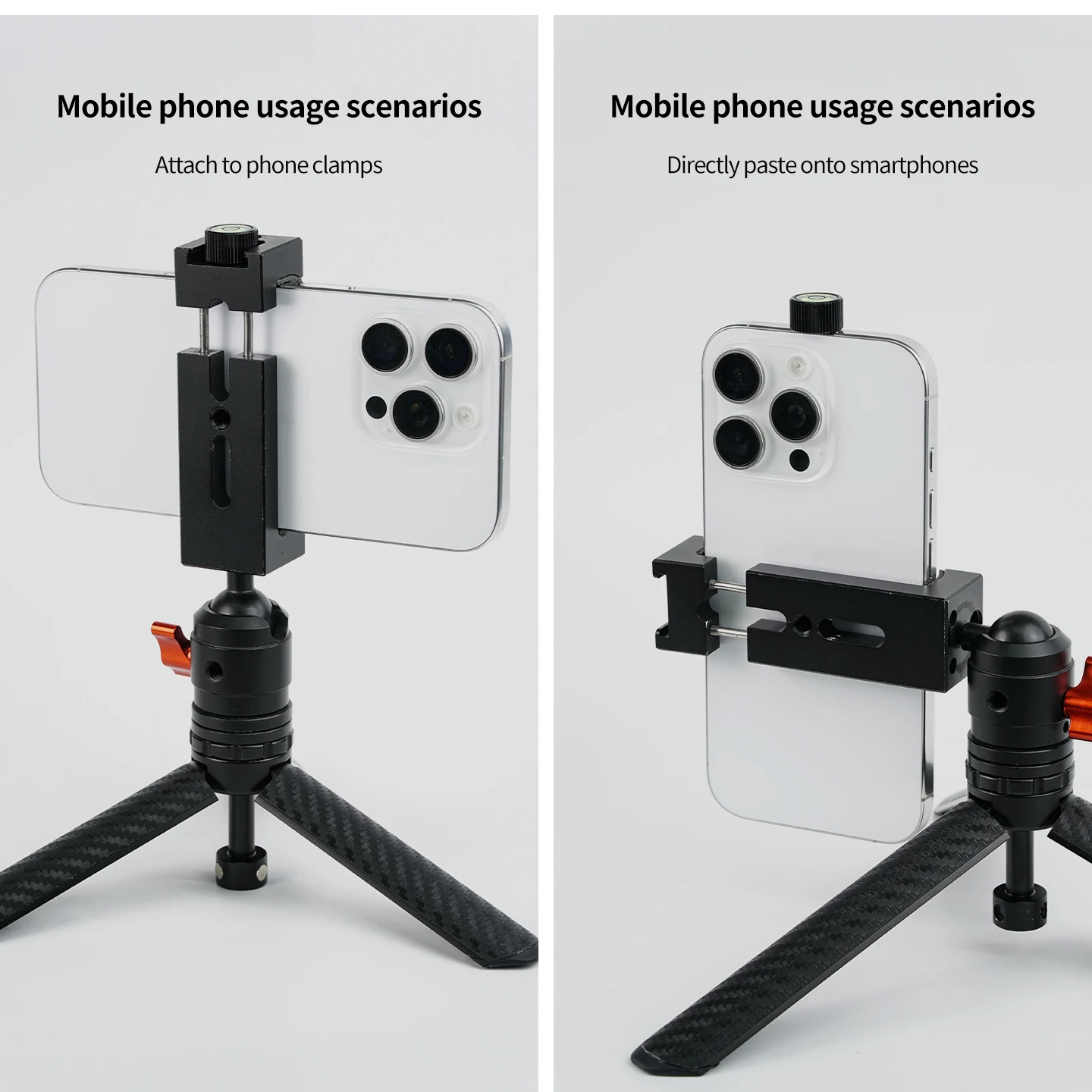 Magnetischer Klebeaufkleber mit 1/4-Zoll-Schraubbefestigung, runde Wasserwaage für GoPro, DJI Action-Kamera, DSLR, Handyhalterung, Vlog-Ausrüstung – Detail 7