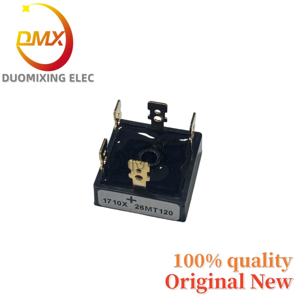 5PCS/LOT 100% New 26MT120 Power Supply Module Three-Phase Rectifier Bridge 25A 1200V