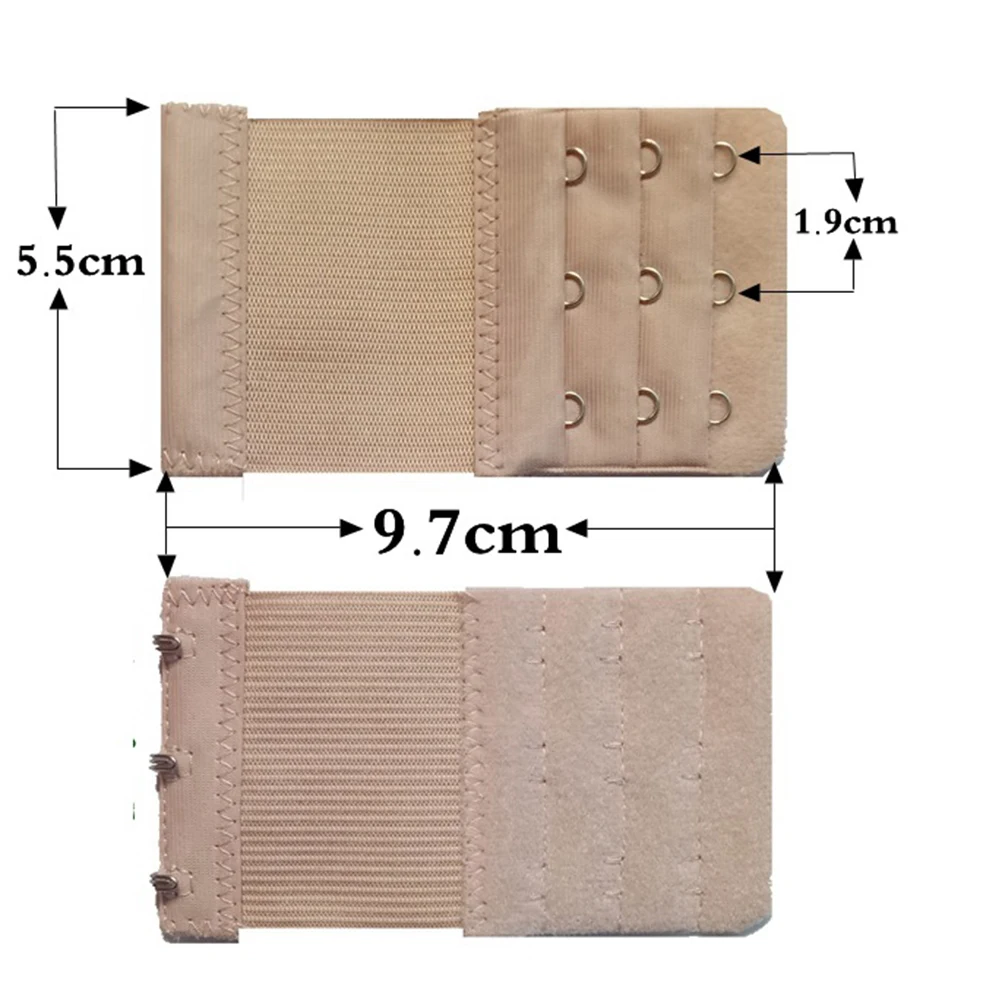 

6pcs Bra Lengthen Strap Pregnant Women Underwear Hook Clear Extension Buckle Extension Bra Buckle Adjustable Elastic