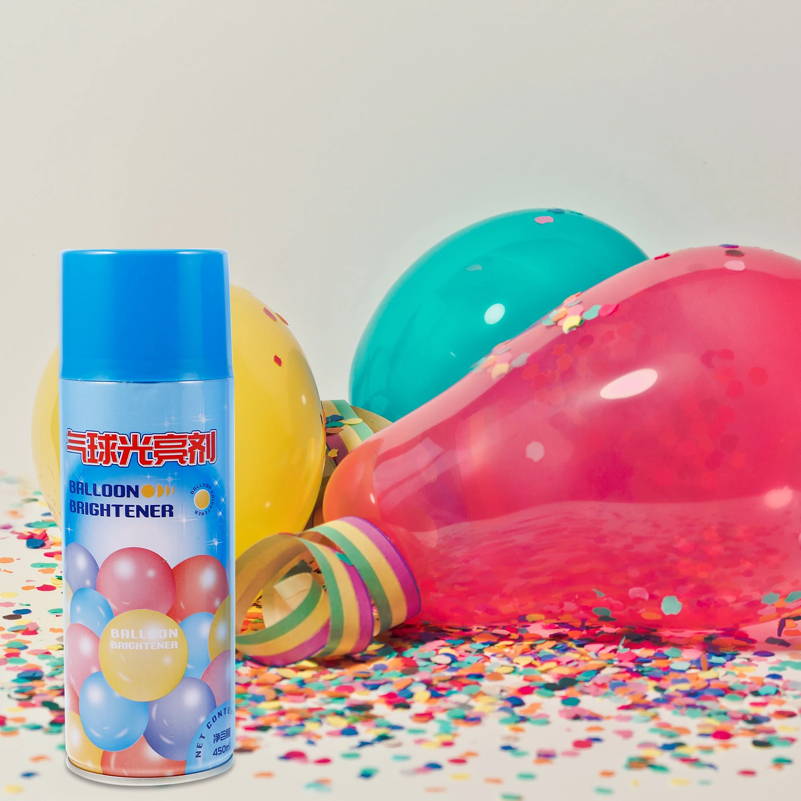 

2pcs Balloon Brightener Gloss Spray Enhance Shine Prevent Oxidation Suitable Latex Foil Balloons Party Supplies Accessories