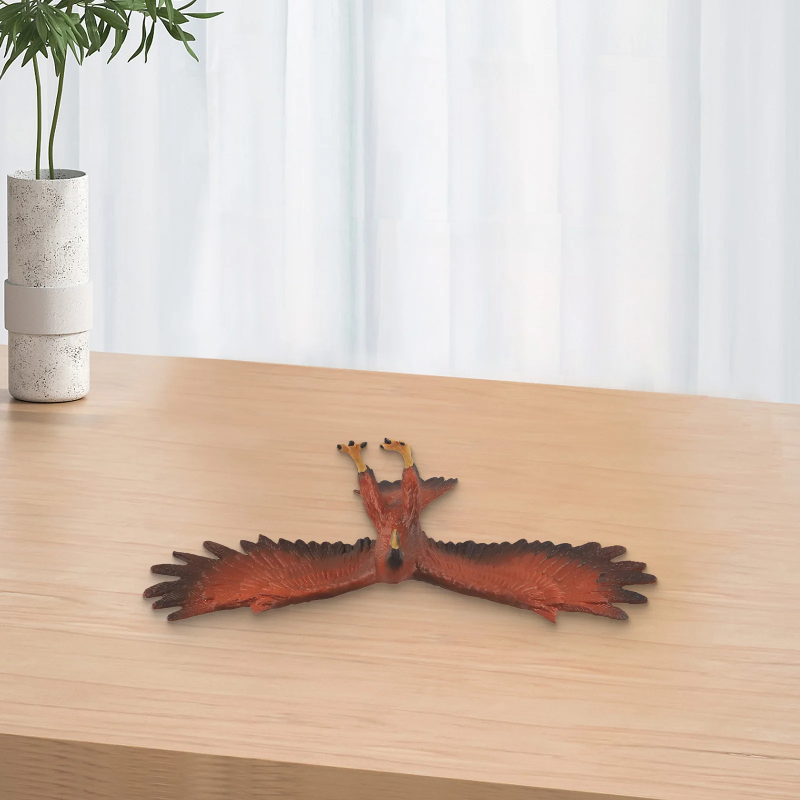 Educational Plastic For Eagle Model Realistic Decoration for Tabletops and Shelves Great for Learning About For