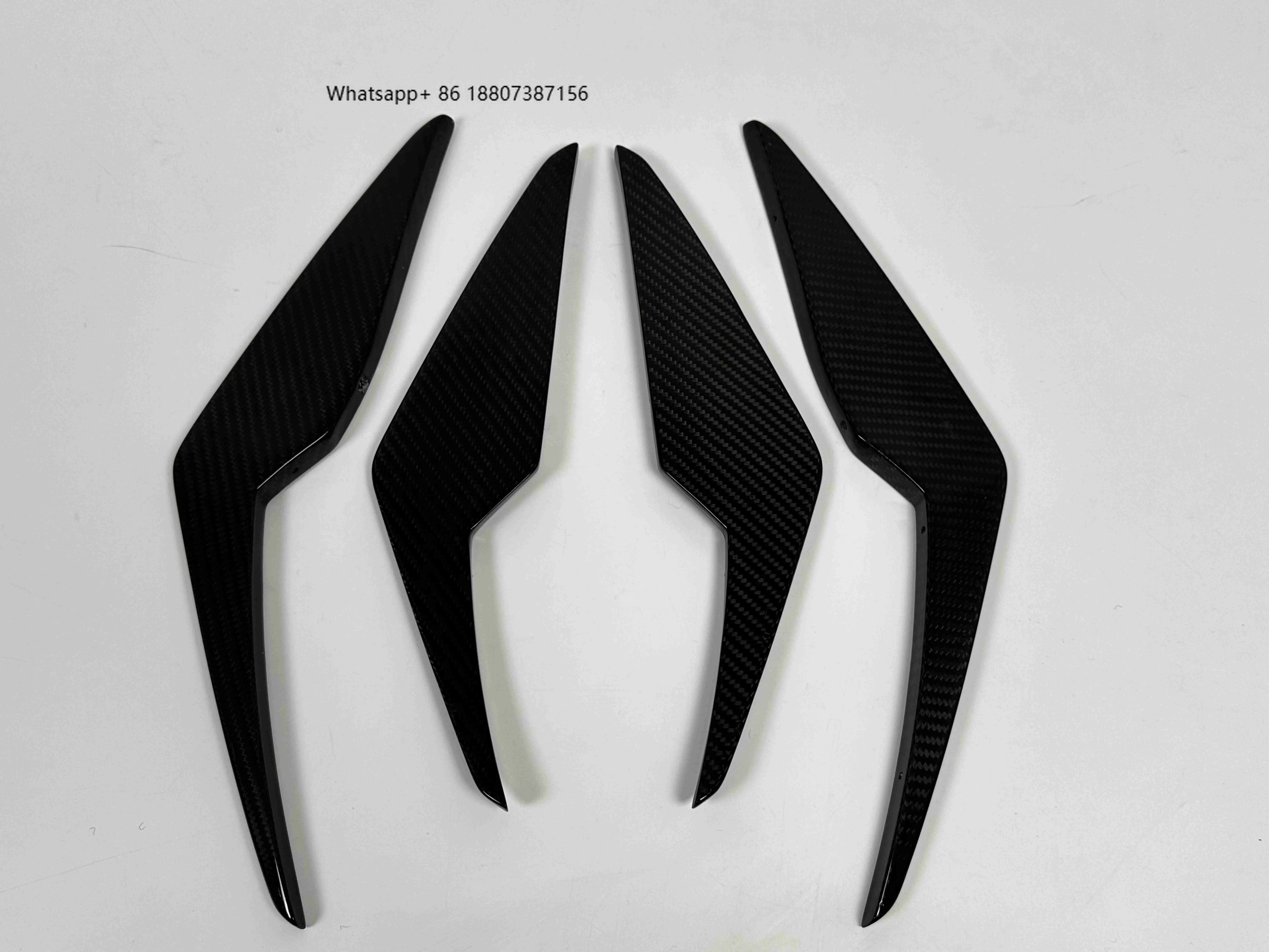 

CFA Style High Quality Dry Carbon Fiber Canards for G80 M3 G82 M4 Front Bumper Side Canards