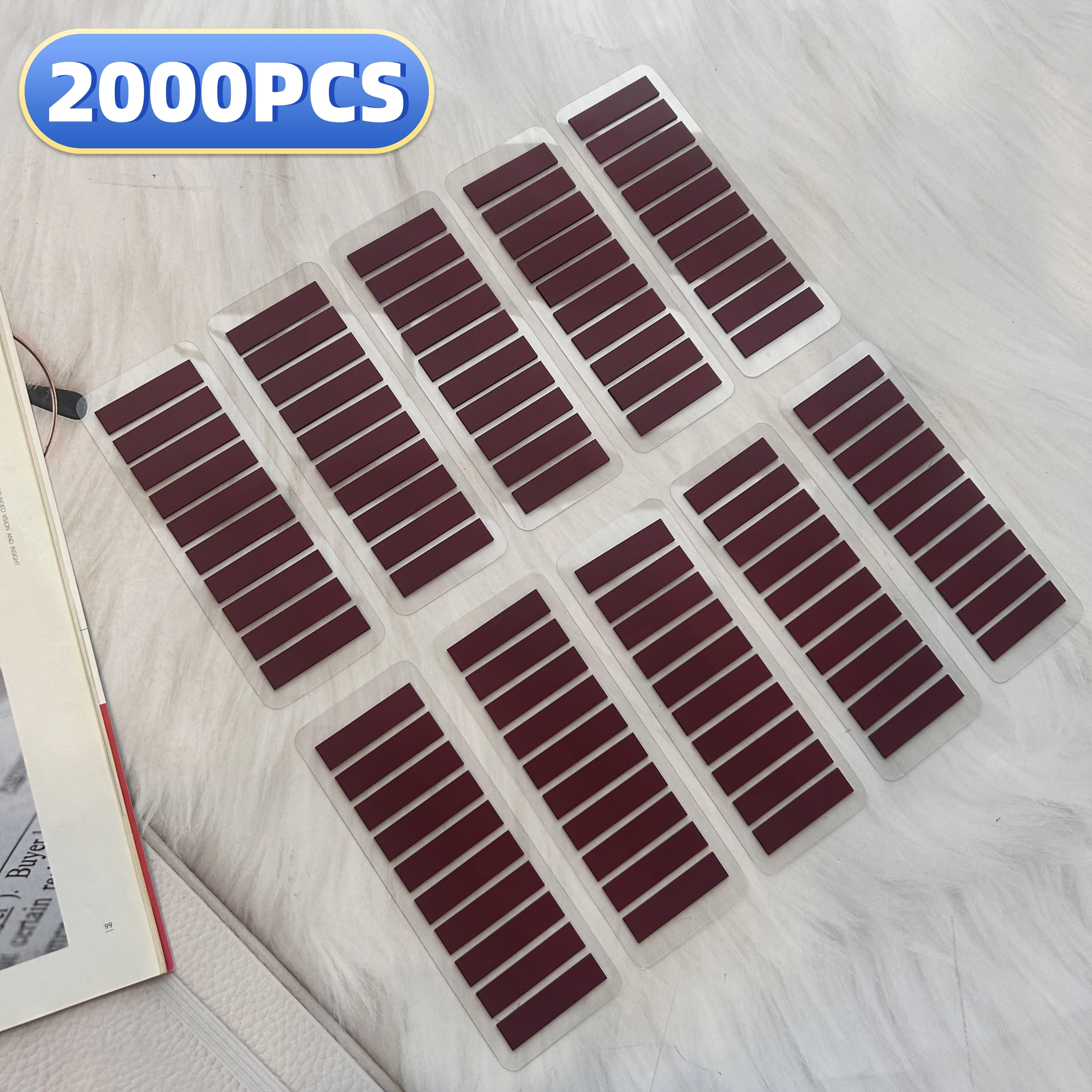 

Прозрачные индексные вкладки, 2000 листов самоклеящихся маркеров страниц, липкие заметки для книг, офисные школьные принадлежности