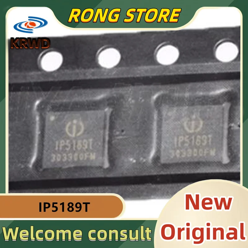 30PCS IP5189T New and Original Chip IC IP5189 5189T QFN-24 Mobile Power Supply 2.1 a lithium battery