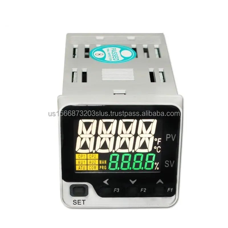 TC/RTD K E J PT100 multi input LCD digital intelligent pid temperature controller 48x48mm, SSR/Relay/4-20mA/0-10V output  RS485