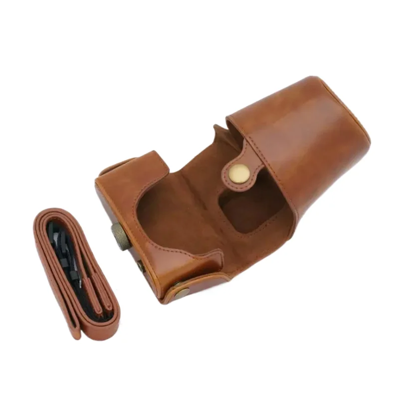 EPL3 EPM1 PU Leather Camera Case Bag For Olympus PEN E-PL3 E-PM1