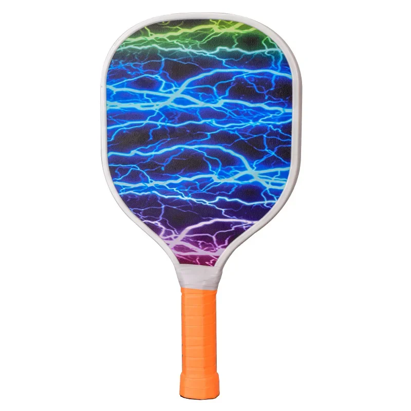 Pickleball-Juego de remo de fibra de carbono para hombre y mujer, raqueta deportiva de alta calidad, con agujero de PE, Unisex, 2024