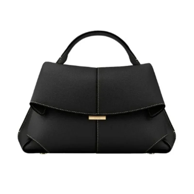 موديل 2025 الأكثر مبيعًا سلسلة أزياء شعبية 2024 حقيبة نسائية جديدة حقيبة يد نسائية أوروبية وأمريكية بطيات من الجلد #4