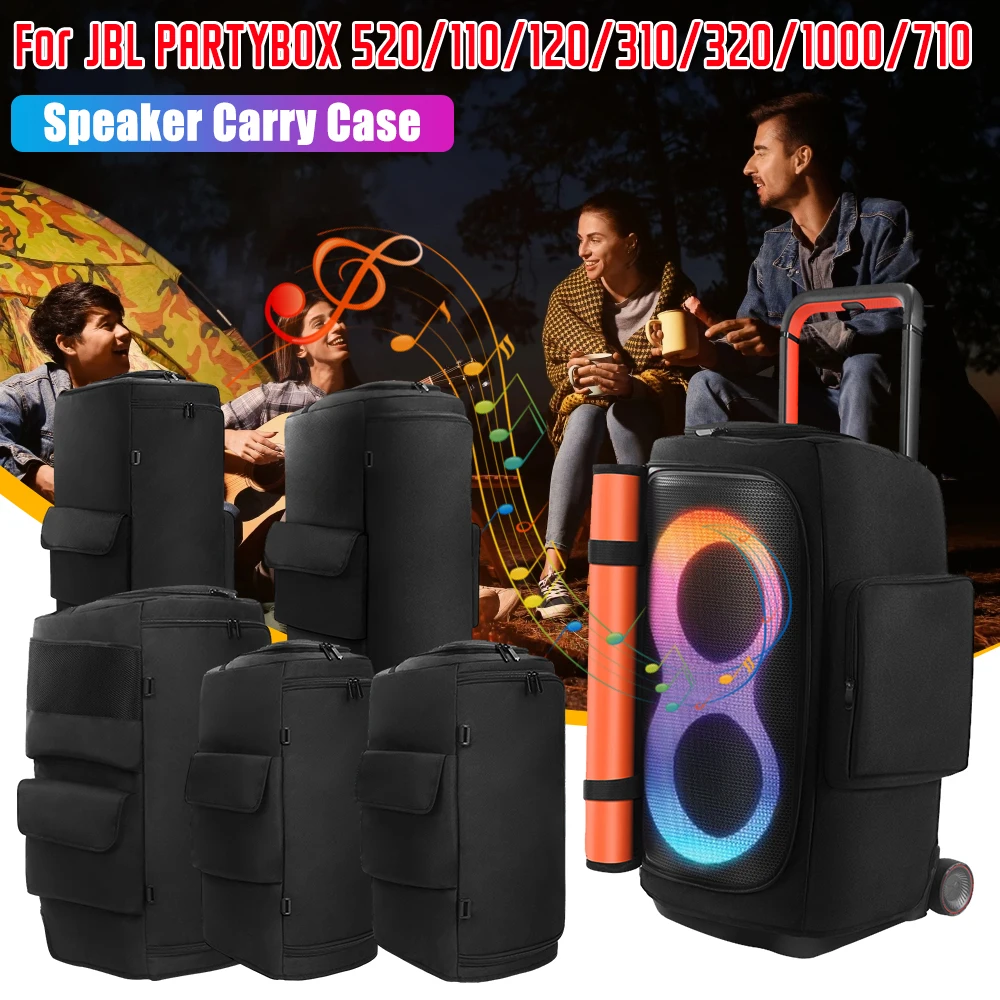 

Speaker Carrying Cover for JBL PARTYBOX 520 Portable Speaker Dust Case Double-Sided Speaker Storage Bag for JBL PARTYBOX 520