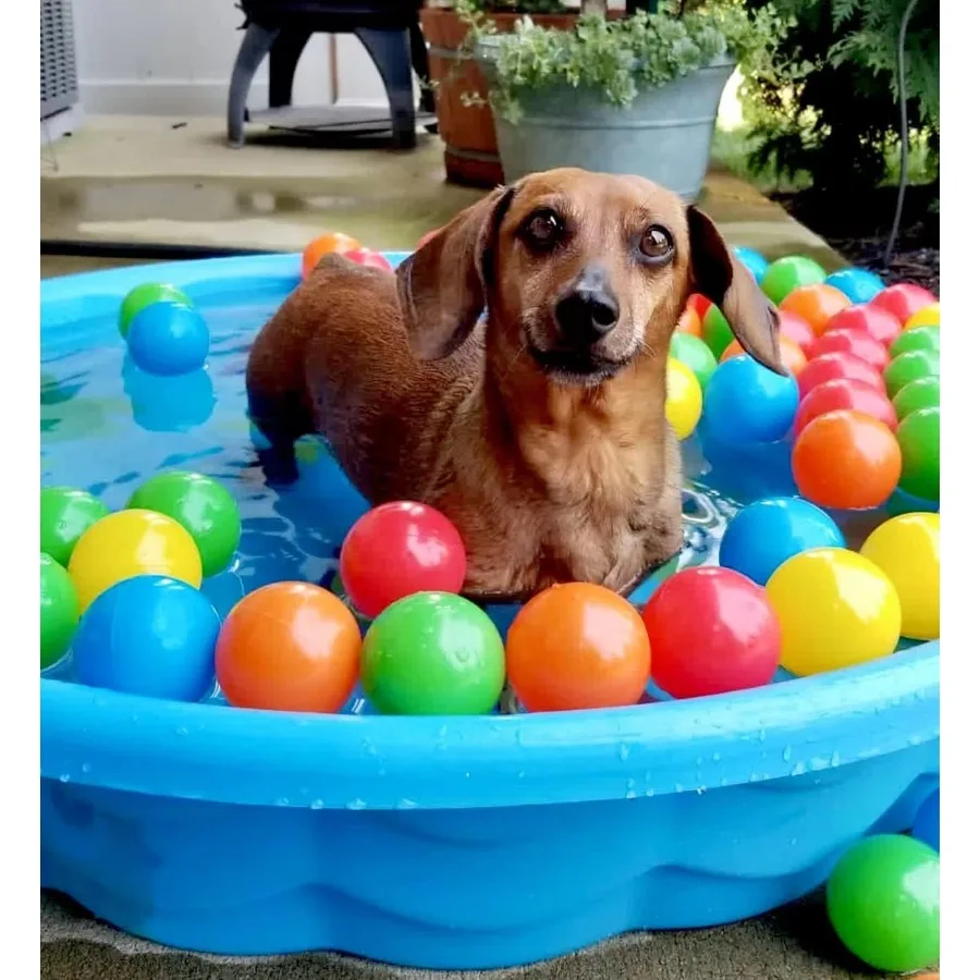 Bola pit bolas 1000 contagens jogar bolas de plástico para bola pit cercadinho bpa-livre à prova de esmagamento rastejando túneis bolas para cães de estimação