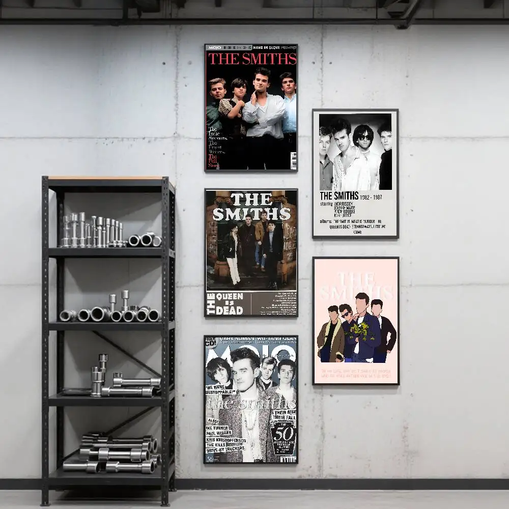 Rock Band The Smiths Poster Art Print Anime Style Home Decor Ideal Gift Perfect Room Decor