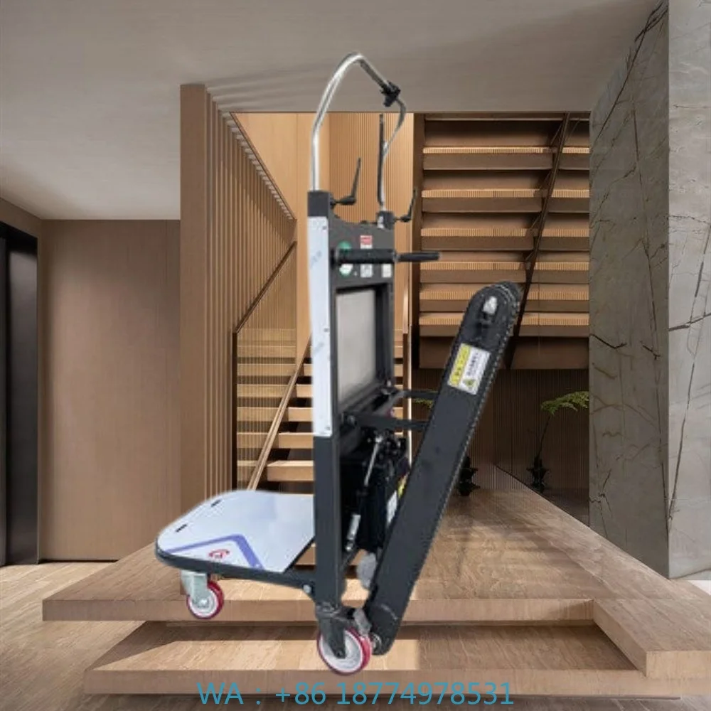 

Machine Trolley Battery Crawler TrolleyClimb Stairs Easily and Labor-saving 400 kg Electric Stair Climbing