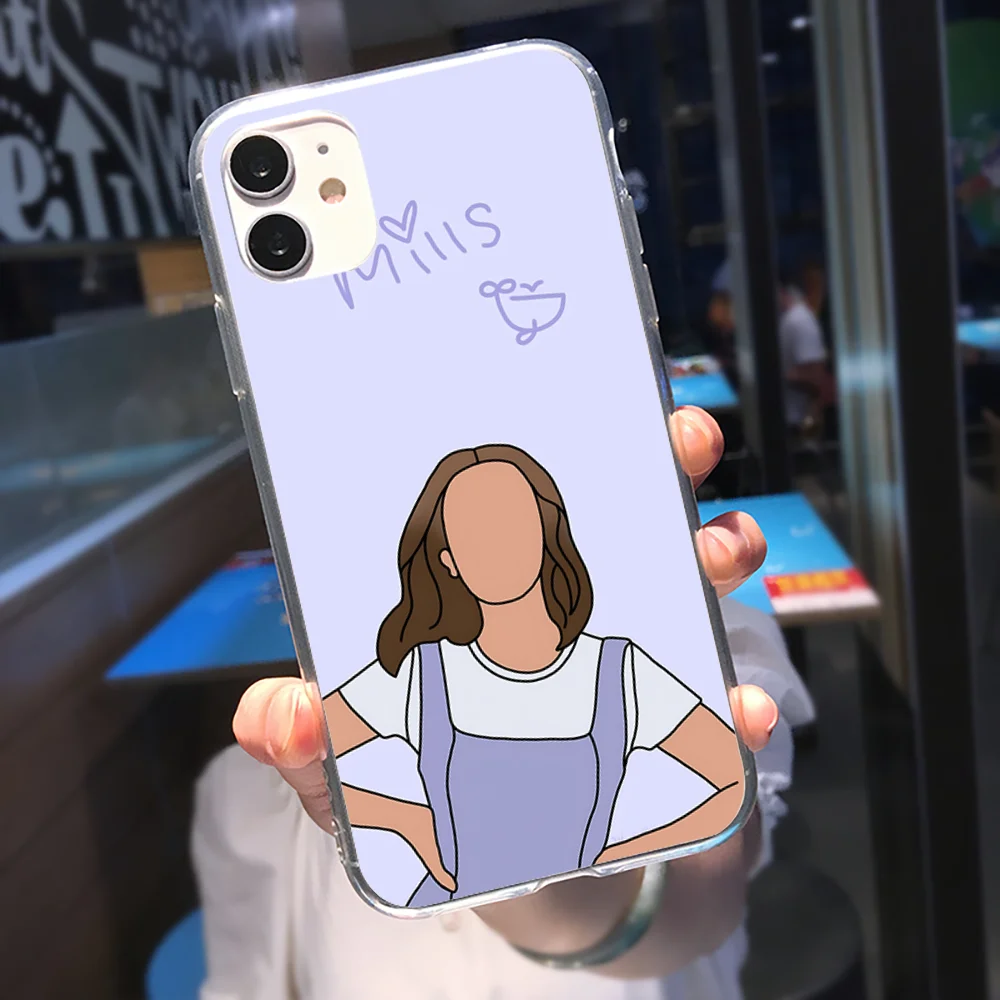 Florence By Mills Millie Bobby Brown Phone Case For Iphone 15 11 13 14 Pro Max 7 8 Plus X Xr Xs Max Se2020 12mini Transparent Co