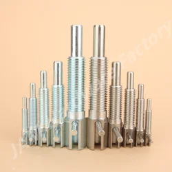 Hand-Retractable Plungers Index Bolt MJ233 Indexing Plungers,L Handle, Long Stroke ,With Lock, Without Nut