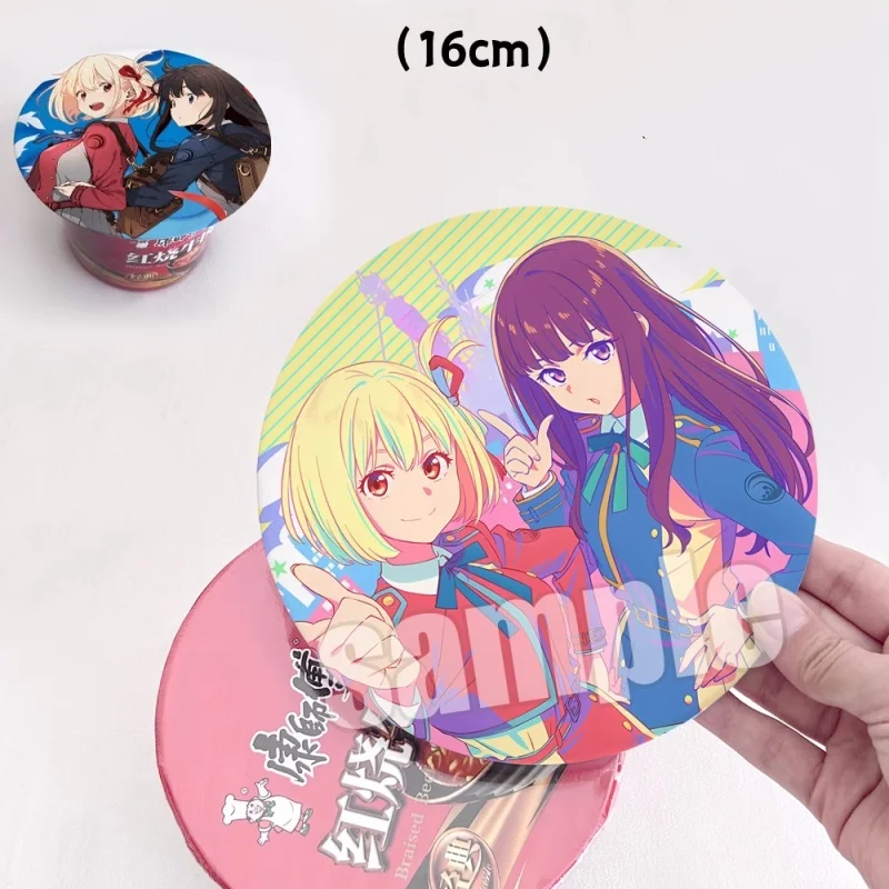 Anime Lycoris Recoil Nishikigi Chisato Big 16cm Badge Stand Figure Brooch Pins Bag Decorarion Cosplay Gift 7069