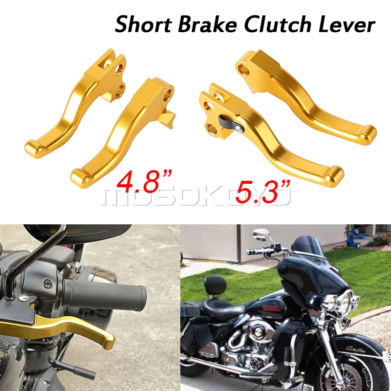 

For Harley Street Glide FLHX Brake Clutch Levers for Road King Classic Custom Motorcycle Accessories Aluminum Hand Brake Lever