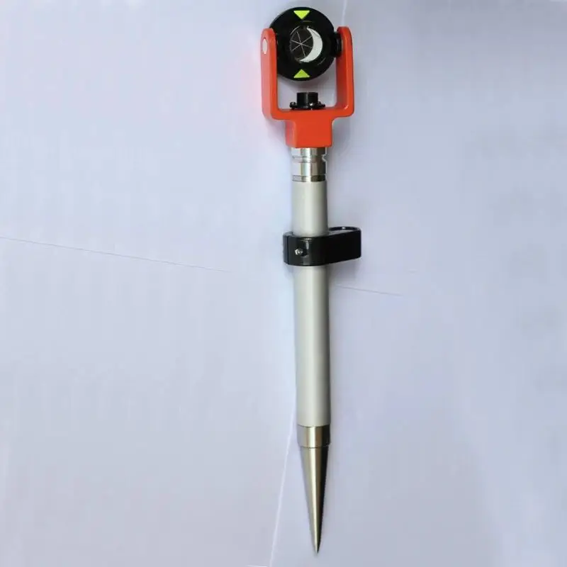 NEW MINI PRISM and 30CM POLE 5/8x11 thread FOR TOTAL STATIONS NIKON