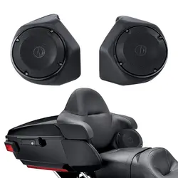 Motorcycle Backrest Pack Rear Speaker For Harley Electra Glide Road King Ultra Limited 2014-2022 2019