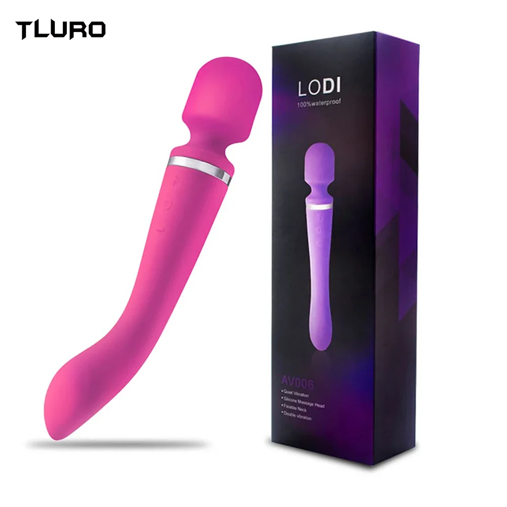 Powerful Vibrator for Women AV Magic Wand Female G-Spot Dildo Clitoris Stimulate Sex Toys Adults Goods