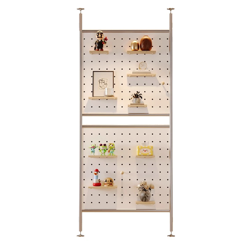 

Office partition, hole board, no punching, entrance entrance screen, decorative rack