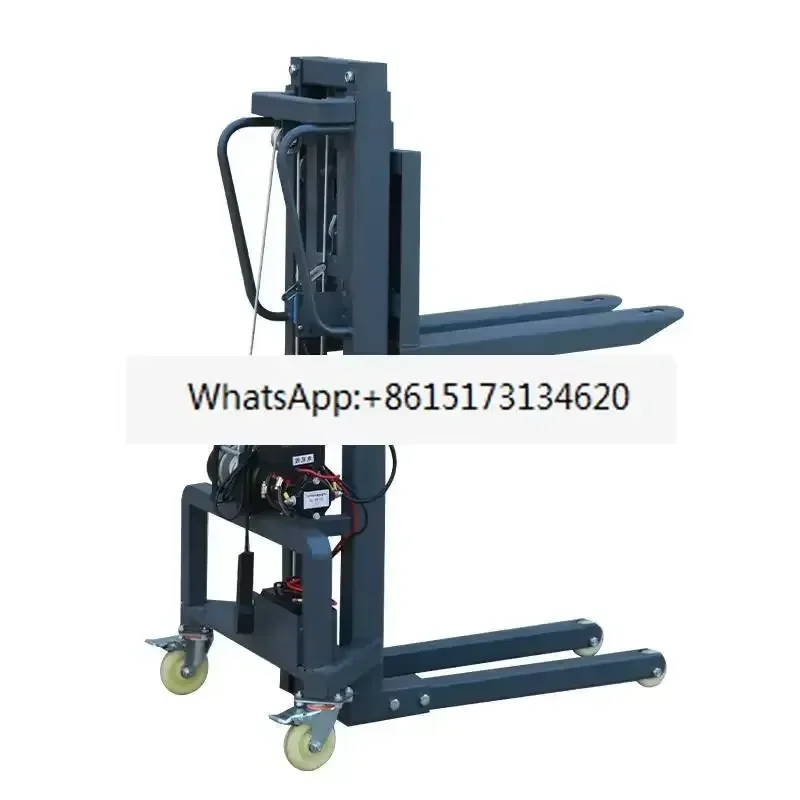 Electric Pallet Stacker Small Light Duty Forklift Lift Truck for Warehouse Loading